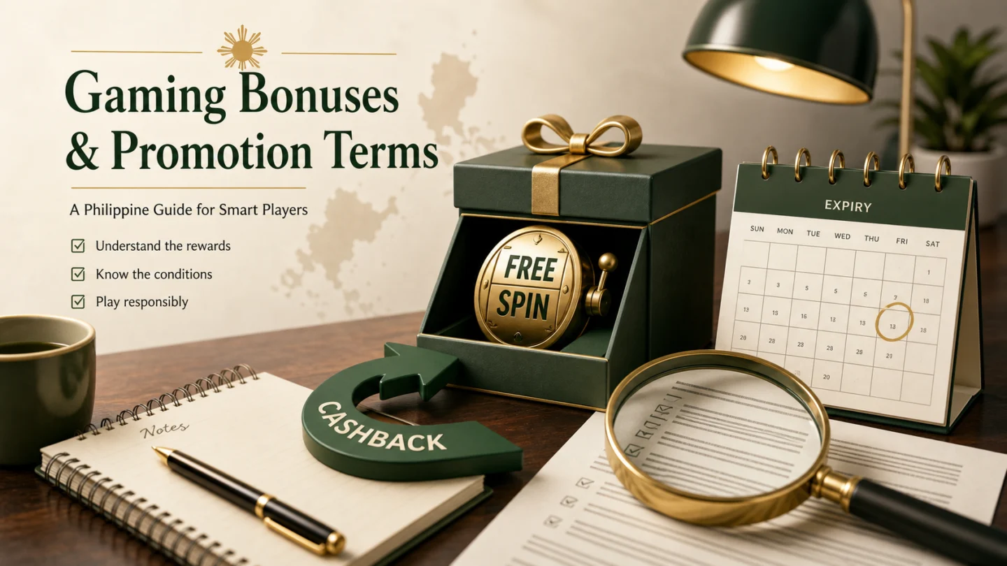 Editorial guide to gaming bonus conditions, wagering requirements, caps, and expiry dates in the Philippines