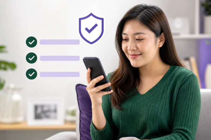 Filipino reader reviewing a secure generic mobile-wallet payment checklist